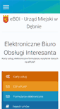 Mobile Screenshot of eboi.debno.pl